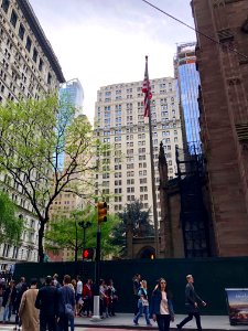 Churchyard, Trinity Church, New York City, NY 