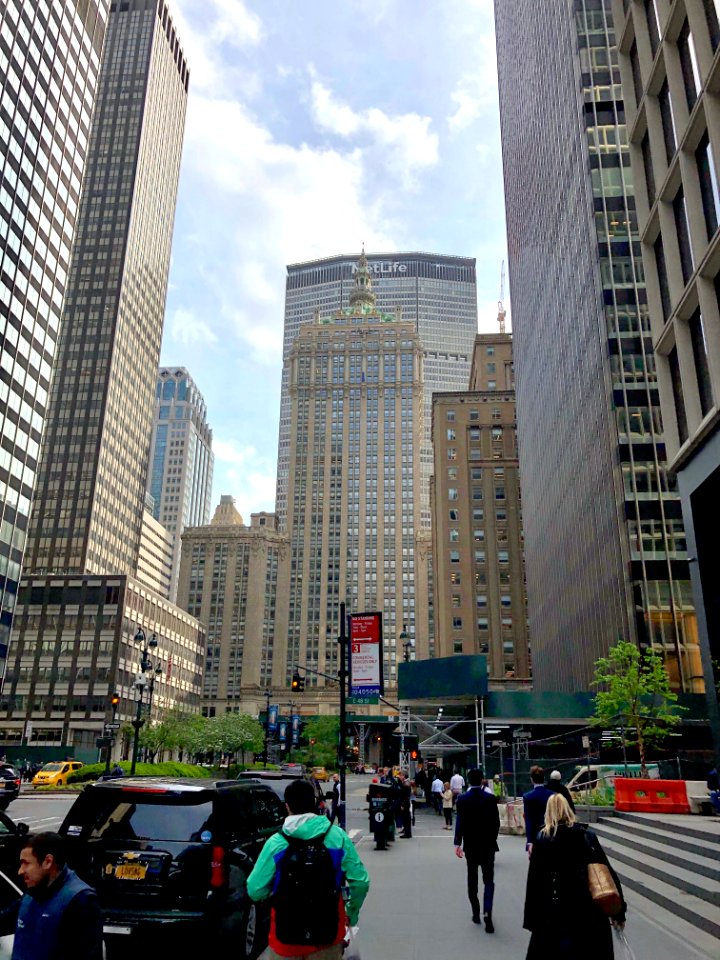 The Helmsley Building and Pan-Am Building, New York City, … 