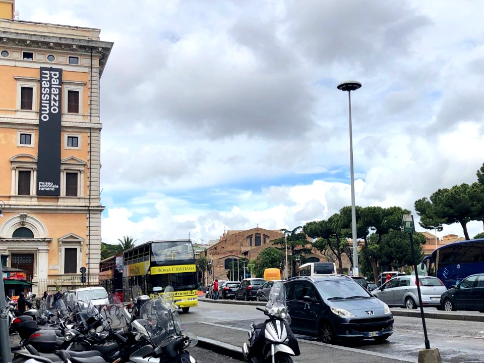 Terme di Diocleziano from Piazza dei Cinquecento, Roma, LZ… 