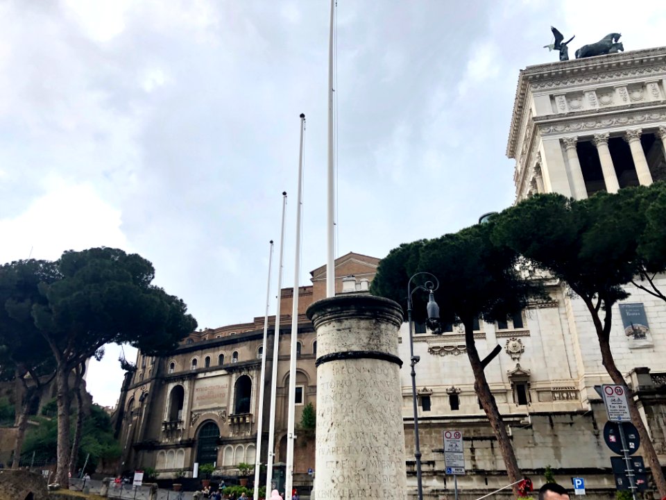 Campidoglio from Via dei Fori Imperiali, Roma, LZ, IT 