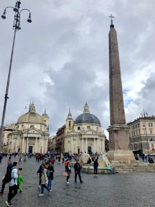 Flaminio Obelisk and Fontana dell' Obelisco, Piazza del Po… 