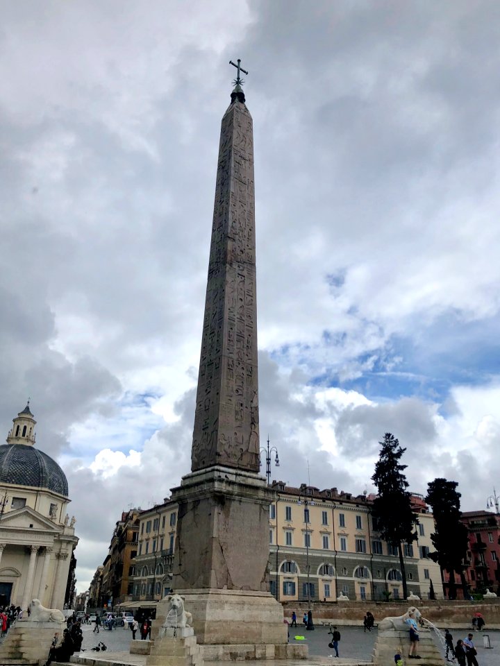 Flaminio Obelisk and Fontana dell' Obelisco, Piazza del Po… 