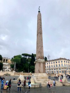 Flaminio Obelisk and Fontana dell' Obelisco, Piazza del Po… 