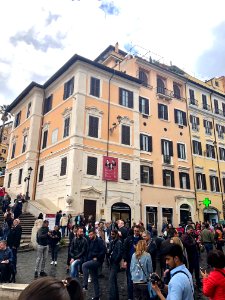 Keats–Shelley Memorial House e Piazza di Spagna, Roma, LZ,… 