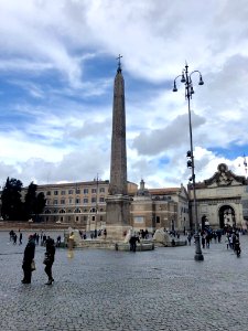 Flaminio Obelisk and Fontana dell' Obelisco, Piazza del Po… 