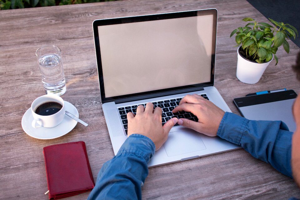 Laptop macbook mockup