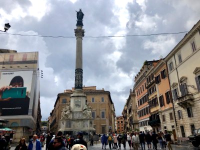 Colonna dell'Immacolata, Piazza di Spagna, Roma, LZ, IT 