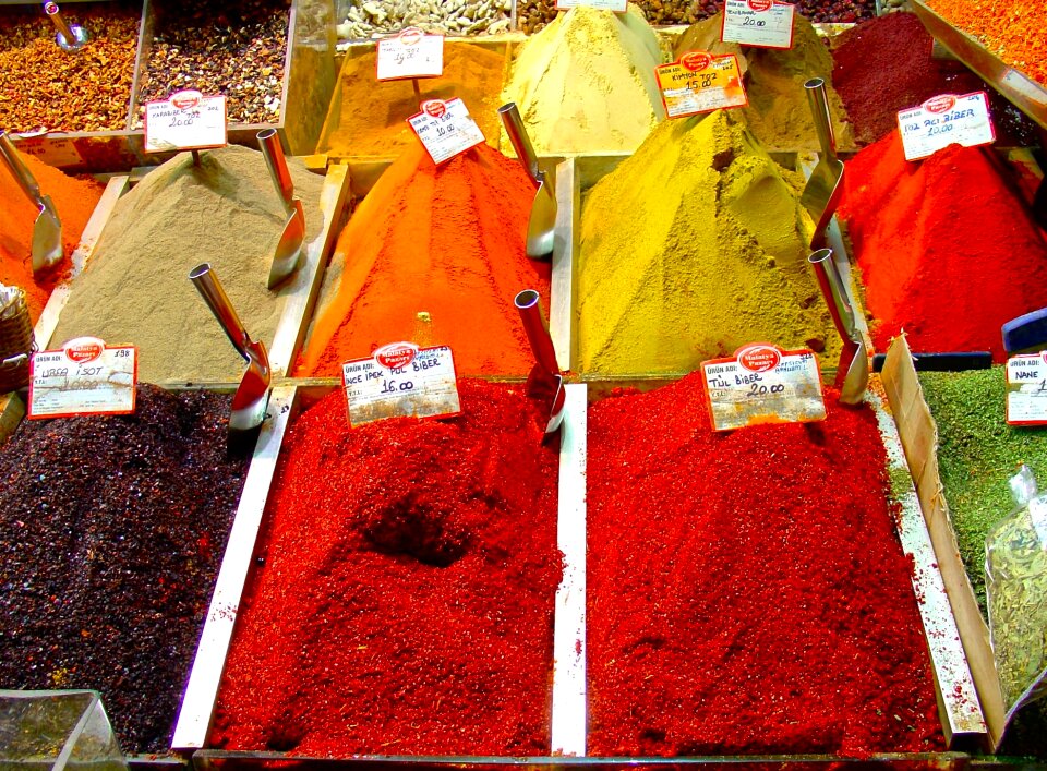 Market color powder