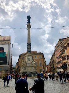 Colonna dell'Immacolata, Piazza di Spagna, Roma, LZ, IT 