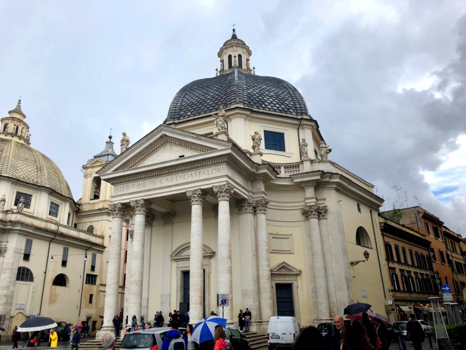 Chiesa di Santa Maria dei Miracoli, Piazza del Popolo, Rom… 