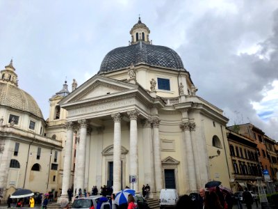 Chiesa di Santa Maria dei Miracoli, Piazza del Popolo, Rom… 