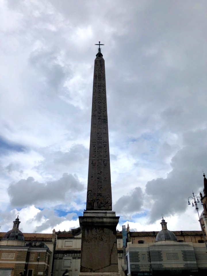 Flaminio Obelisk and Fontana dell' Obelisco, Piazza del Po… 