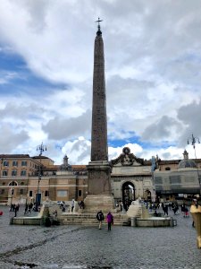 Flaminio Obelisk and Fontana dell' Obelisco, Piazza del Po… 