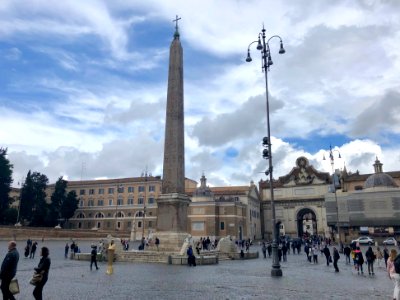 Flaminio Obelisk and Fontana dell' Obelisco, Piazza del Po… 