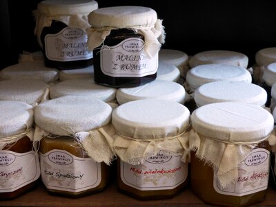 Honey homemade natural food