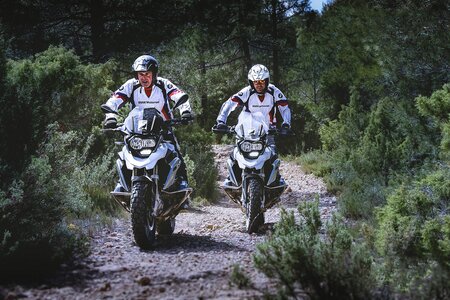 Motorbike enduro spain