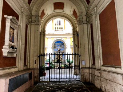 Courtyard Entryway, Via della Scrofa, Roma, LZ, IT 