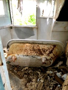 Third Floor Bathroom, Edgewood (A. E. Burckhardt House), A… 