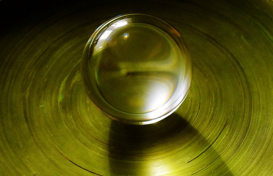 Transparent glass mirroring