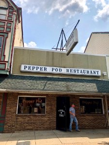 Pepper Pod Restaurant Sign, Newport, KY 