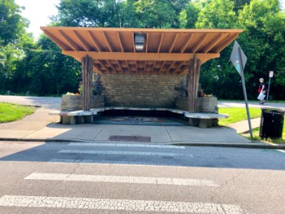 Bus Shelter, Eden Park, Walnut Hills, Cincinnati, OH 