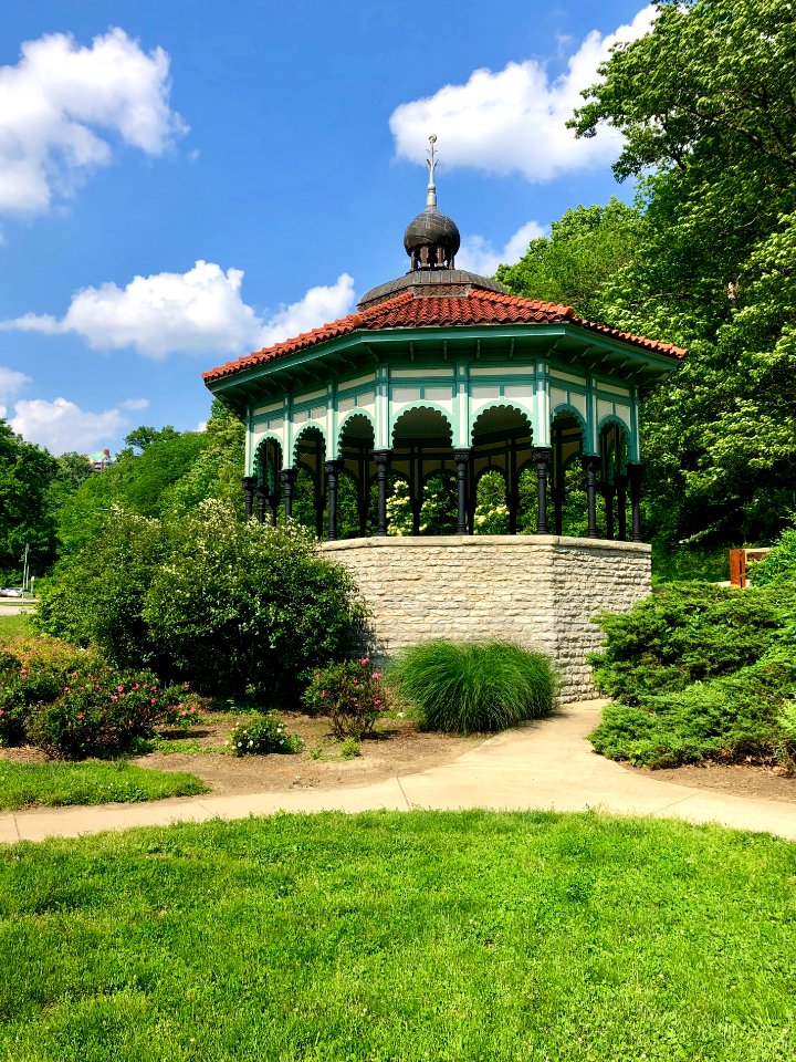 Spring House Gazebo, Eden Park, Walnut Hills, Cincinnati, … 