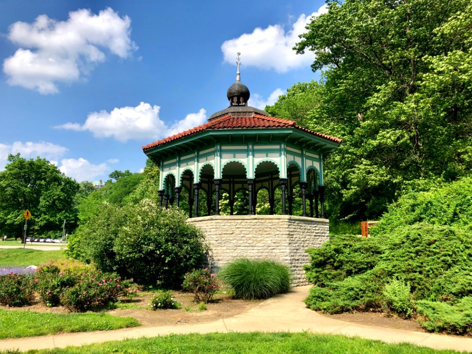 Spring House Gazebo, Eden Park, Walnut Hills, Cincinnati, … 
