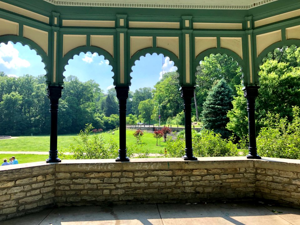 Spring House Gazebo, Eden Park, Walnut Hills, Cincinnati, … 
