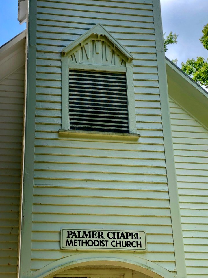 Tower Detail, Palmer Chapel United Methodist Church, Catal… 