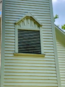 Tower Detail, Palmer Chapel United Methodist Church, Catal… 