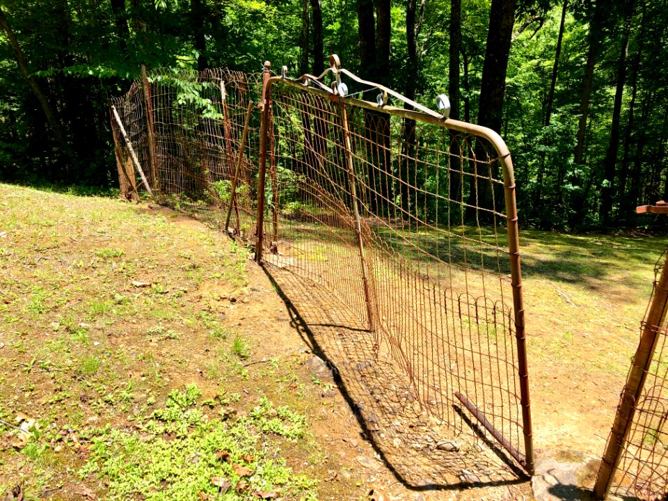 Fence, Little Cataloochee Baptist Church Graveyard, Little… 