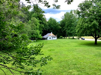 Palmer House from Barn, Cataloochee, NC 