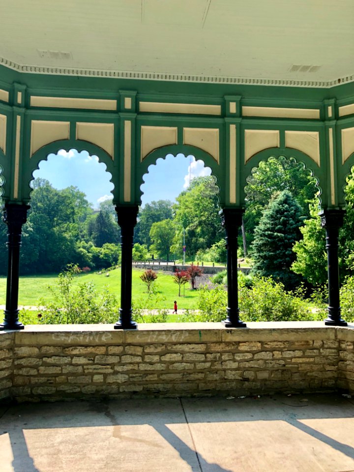 Spring House Gazebo, Eden Park, Walnut Hills, Cincinnati, … 