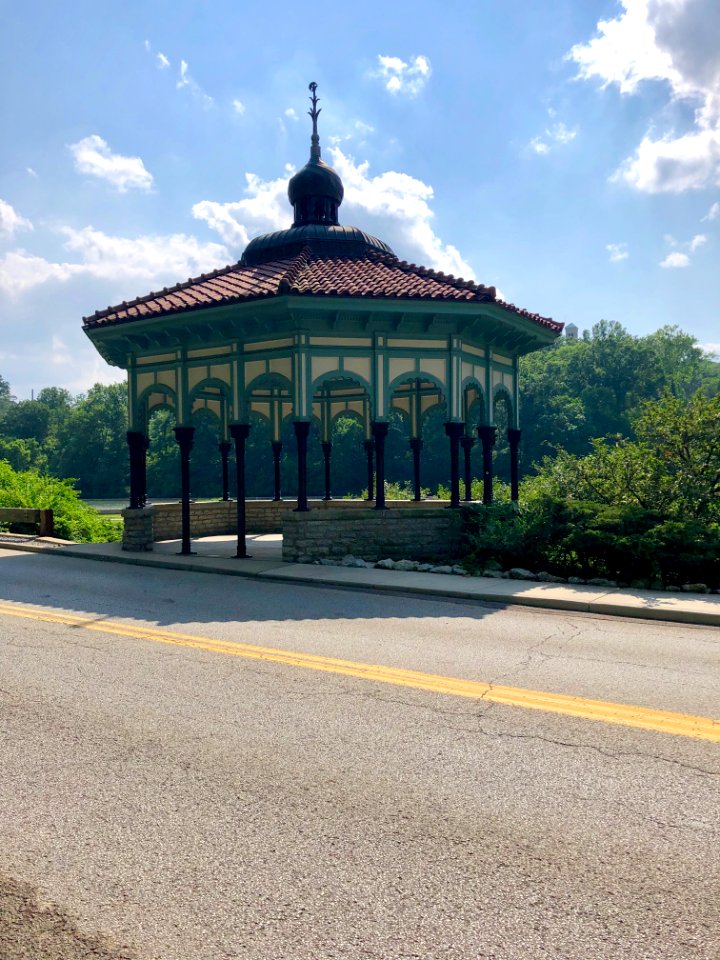 Spring House Gazebo, Eden Park, Walnut Hills, Cincinnati, … 