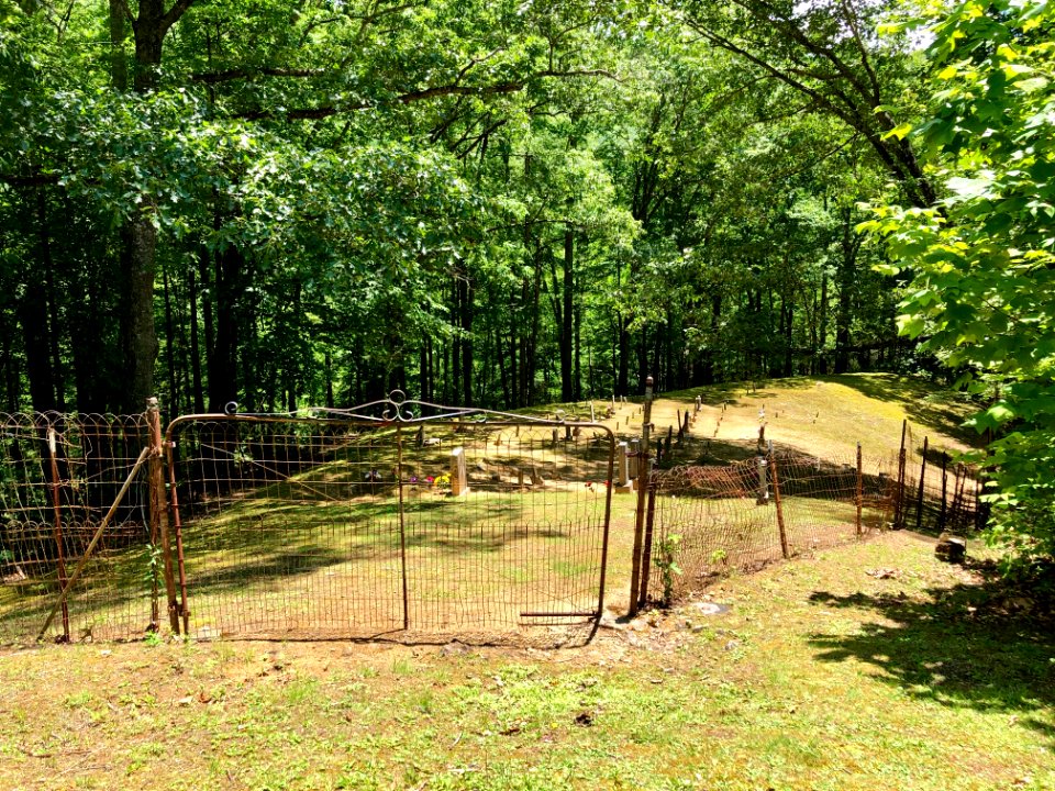Fence, Little Cataloochee Baptist Church Graveyard, Little… 