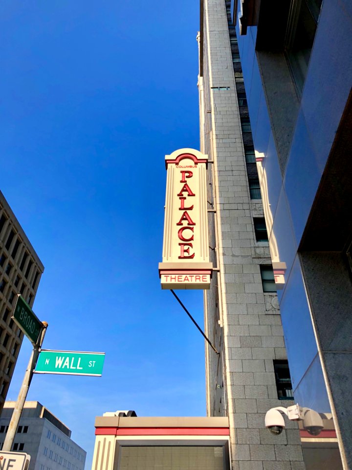 Palace Theatre Sign, LeVeque Tower, Columbus, OH 