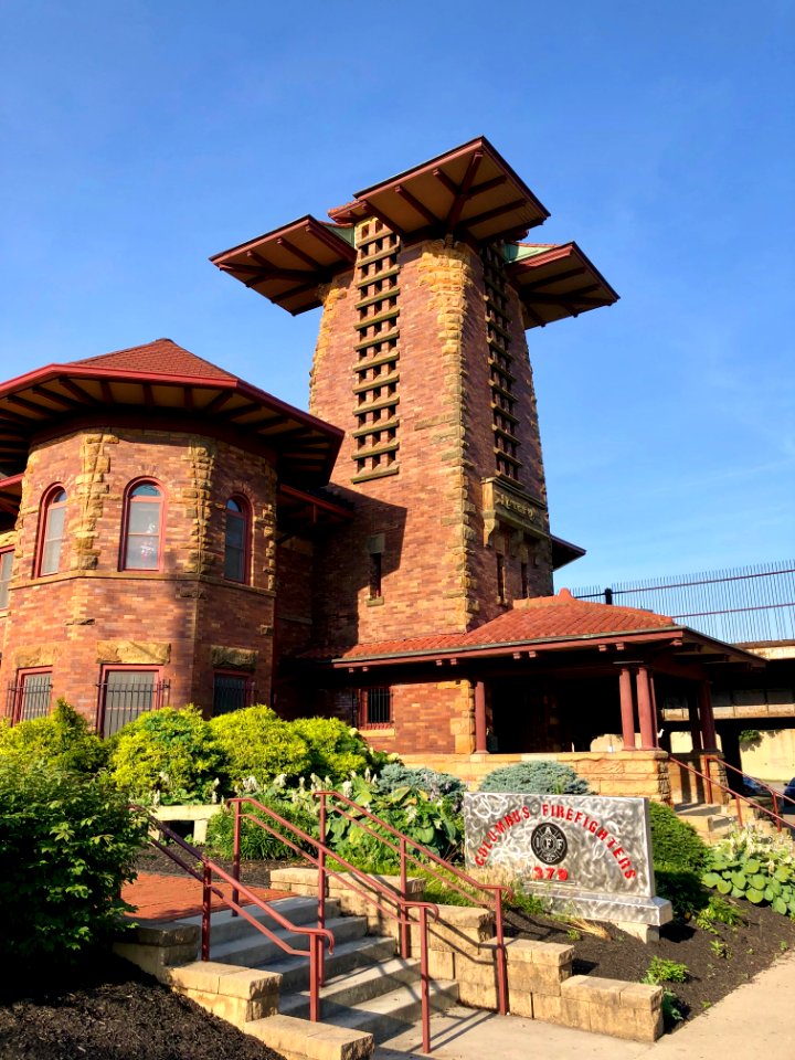 Toledo and Ohio Central Railroad Station, Franklinton, Col… 