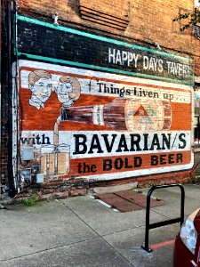 Bavarian's Brewery Ghost Sign, Mainstrasse Village, Coving… 