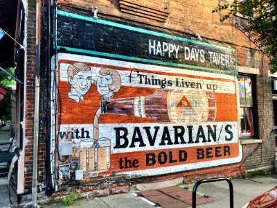 Bavarian's Brewery Ghost Sign, Mainstrasse Village, Coving… 