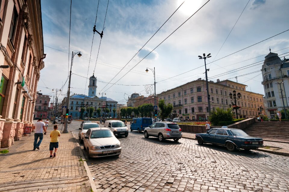 Europe historically downtown