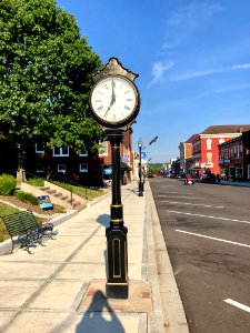 2nd Street Clock, Aurora, IN 