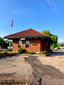 Baltimore & Ohio Railroad Station, Aurora, IN 