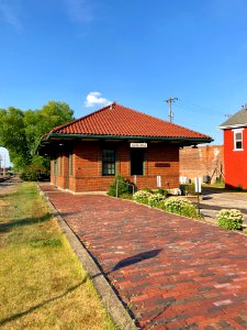 Baltimore & Ohio Railroad Station, Aurora, IN 
