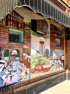 Mural, 2nd Street, Aurora, IN 