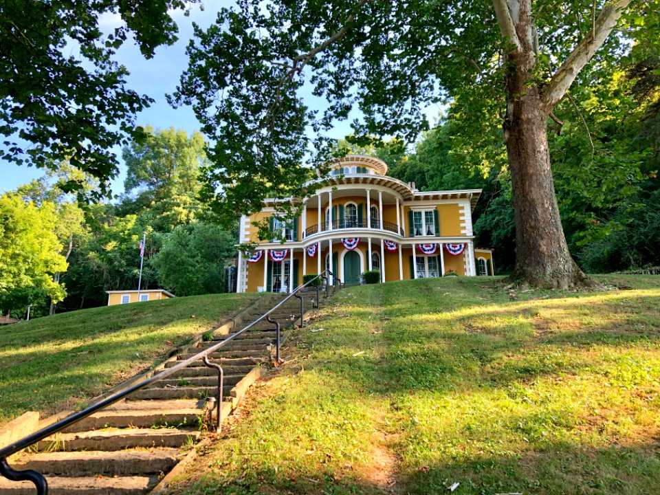 Hillforest Mansion (Thomas Gaff House), Aurora, IN 