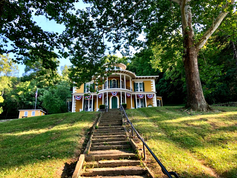 Hillforest Mansion (Thomas Gaff House), Aurora, IN 