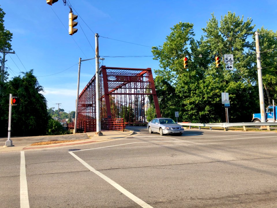 George Street Bridge, Aurora, IN 