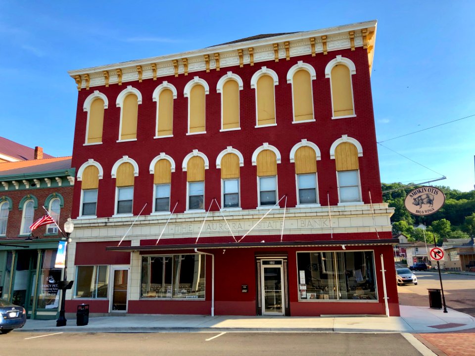 The Aurora State Bank Building, Aurora, IN 