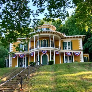 Hillforest Mansion (Thomas Gaff House), Aurora, IN 