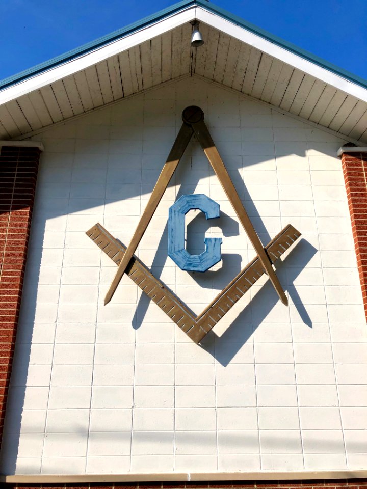 Masonic Lodge Symbol, Rising Sun, IN 